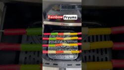 Color Burst Fryums! Air Fryer Recipe & Food Art Ideas #airfryer #fryums #viralairfryer