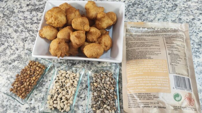 Comment réaliser les AKARA (accras) de NIÉBÉ au Thermomix ? Version express avec farine très simple