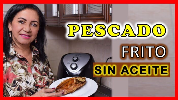 Como Preparar PESCADO SIN ACEITE en la freidora de aire ⭕ MANUALIDADES ARTE LUNA