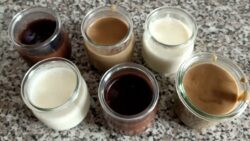 Crema de chocolate, vainilla y café, fácil y rico con Thermomix