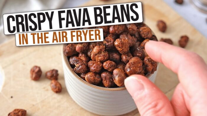Crispy Air Fryer Fava Beans [Easy Recipe]