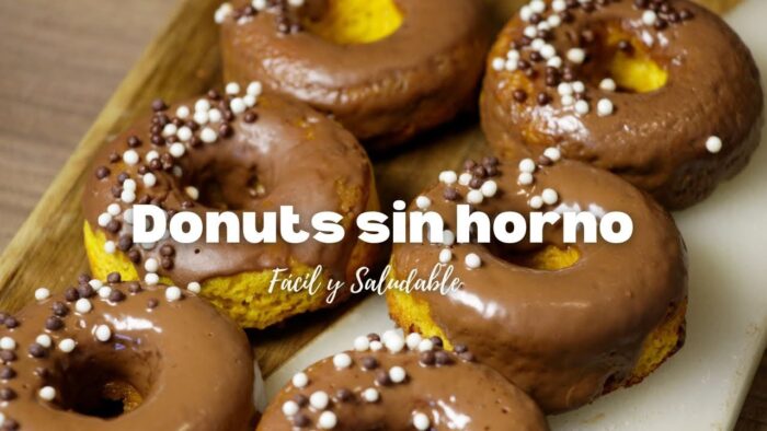 Donuts Saludables🍩🥕Sin gluten y en Airfryee