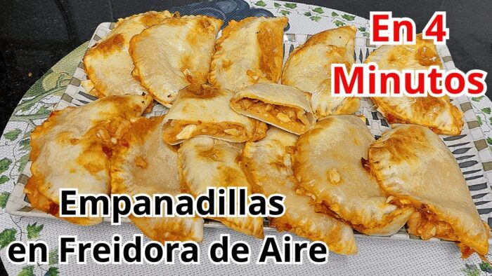 EMPANADILLAS DE ATÚN EN FREIDORA DE AIRE ( AIRFRYER) Recetas FREIDORA SIN ACEITE FÁCILES Y RÁPIDAS