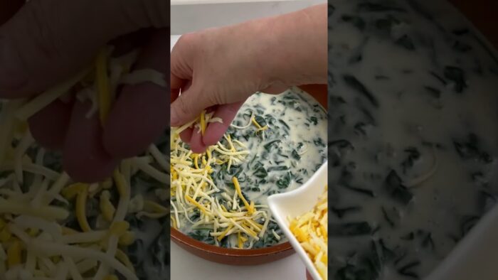 ESPINACAS CON BECHAMEL, receta sencilla en freidora de aire #recetasairfryer #airfryer