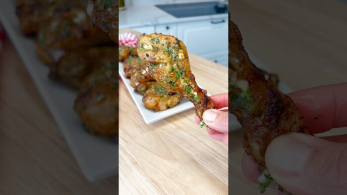 El pollo mas jugoso y suave en freidora de aire #receta
