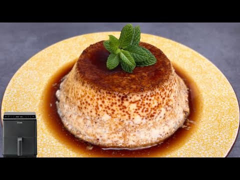 😀 FLAN DE HUEVO en la FREIDORA DE AIRE, ¡¡muy sencillo y delicioso!! #airfryer #cosori #cocinacasera