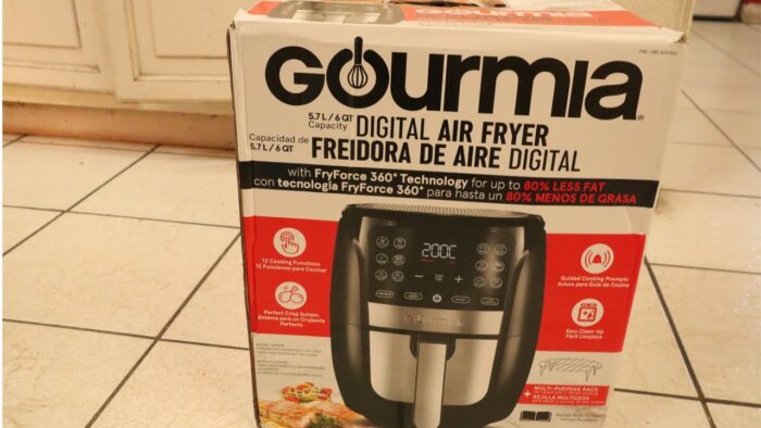 FREIDORA DE AIRE GOURMIA REVIEW Y RECETAS PRÁCTICAS