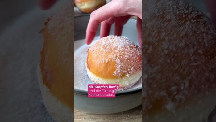 🎉🍩 Faschingskrapfen einfach selbst gemacht! | Thermomix® Rezept