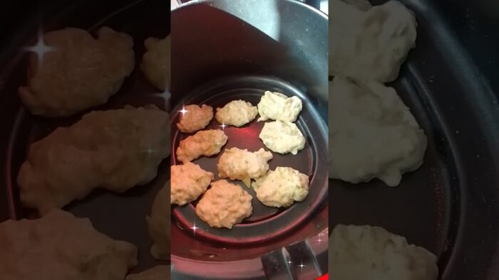 Freidora de Aire . Y receta de bollitos de zapallitos