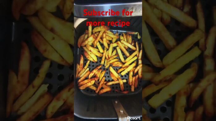 French fry by air fryer best healthy food recipe #food #baltra
