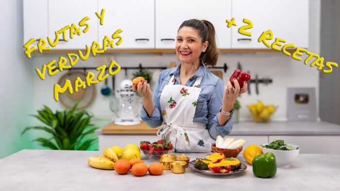 📝 GUÍA Frutas y verduras TEMPORADA: Marzo + 2 recetas NUEVAS en freidora de aire