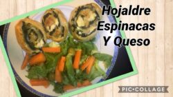 HOJALDRE relleno de ESPINACAS y QUESO con THERMOMIX | RECETA FACIL