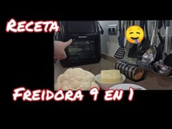 (KETO receta) FREIDORA DE AIRE 9 en 1 LIDL. Coliflor y pollo🍗. Baja en carb (CETO) low carb y fácil