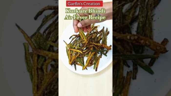 Kurkure Bhindi Air Fryer Recipe | Crispy Lady Finger | Crispy Okra #airfryerrecipes #kurkurebhindi