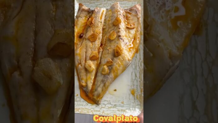 LUBINA en AIRFRYER 🥰, receta rápida y sana, sale deliciosa #airfryer #cocinacasera #cocinaespañola