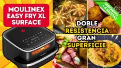 😱 La FREIDORA SIN ACEITE más ESPACIOSA + 4 recetas PERFECTAS | Moulinex Easy Fry XL Surface
