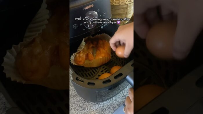 Lazy Day Iftar #aynakuthir #iftartime #ramadankareem #air fryer recipe