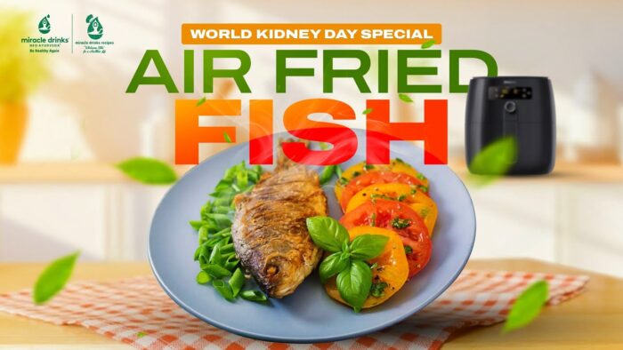 Miracle Air-Fried Fish Recipe | Kidney-Friendly & Delicious! (World Kidney Day Special)