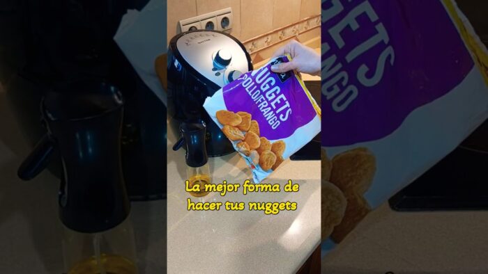 NUGGETS EN AIRFRYER y olvida el exceso de aceite #nuggets #airfryer #freidoradeaire #trucoscocina
