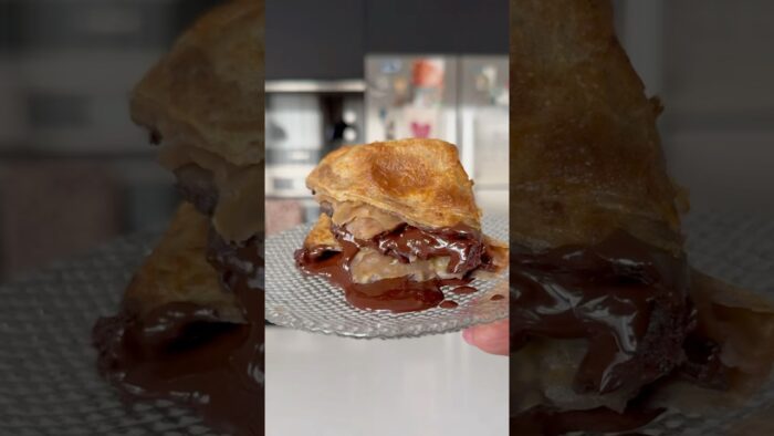 Napolitana sin gluten en freidora de aire #recetasfaciles #recetasanas #recetas #postressinazucar