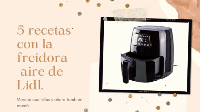 ⚠️Opinión freidora aire Lidl y 5 recetas.