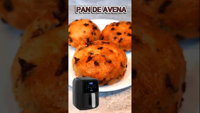 🥖PAN DE AVENA en freidora de aire 🥖#airfryer #bizcochofacil #tartasavena #receta