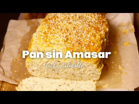Pan Saludable🍞Sin amasar y en Airfryer