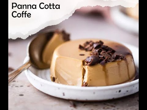 Panna Cotta de Café con Virutas de Chocolate | Receta FÁCIL con Thermomix ✨🍫