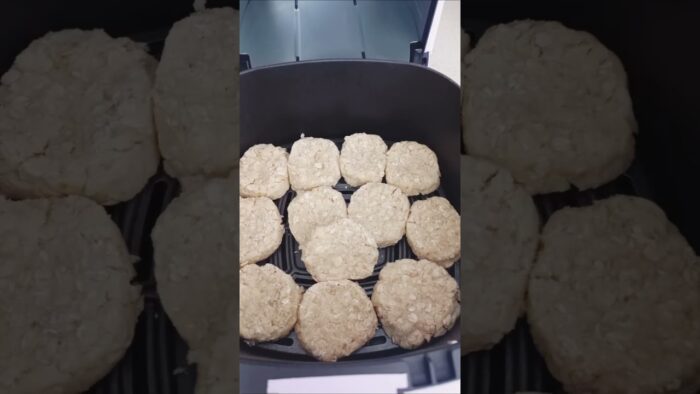 Pepas saludables en freidora de aire. Receta instagram @nutriro_sana #recetas #nutrición #pepas
