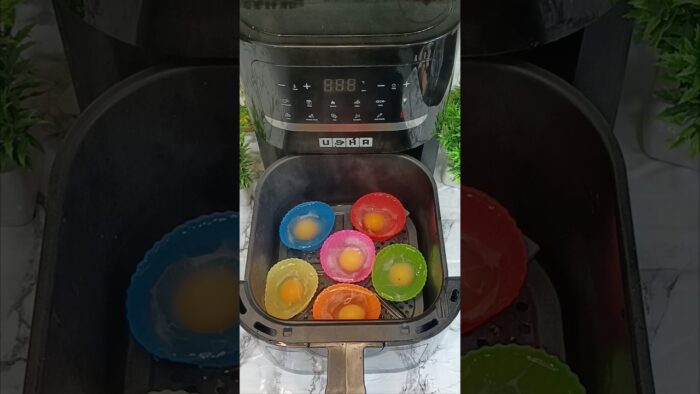 Perfect Air Fryer Poached Eggs – No Stove Needed! Easy & Quick Recipe