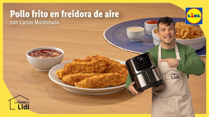 Pollo frito en freidora de aire 🍗 | Recetas con freidora de aire| Lidl España