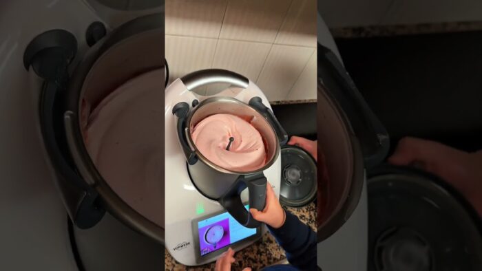Postre con 3 ingredientes🎂#postre #dulce #thermomix #receta #cocina #parejas #espuma