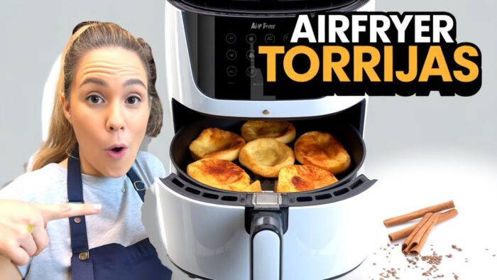 Prepara torrijas DELICIOSAS y LIGERAS con tu AIRFRYER 🔥