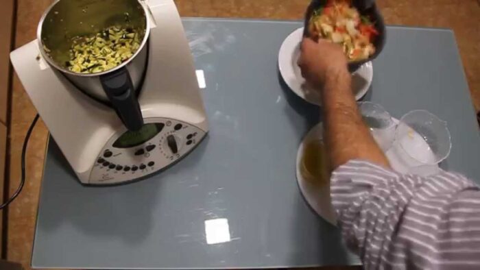 Receta de pisto con thermomix