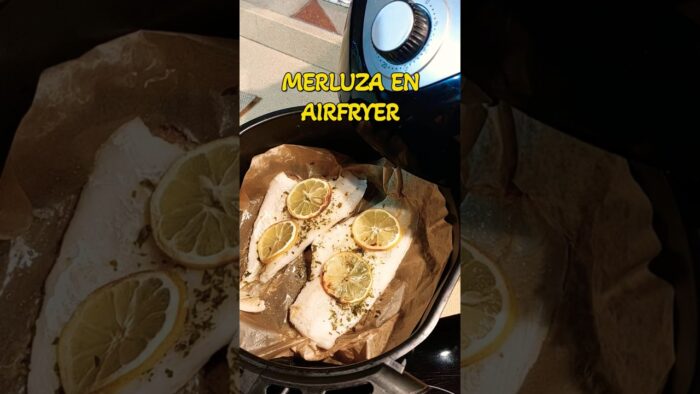 Receta en airfryer: merluza jugosa y cero olores en tu cocina #airfryer #recetas #comida #merluza