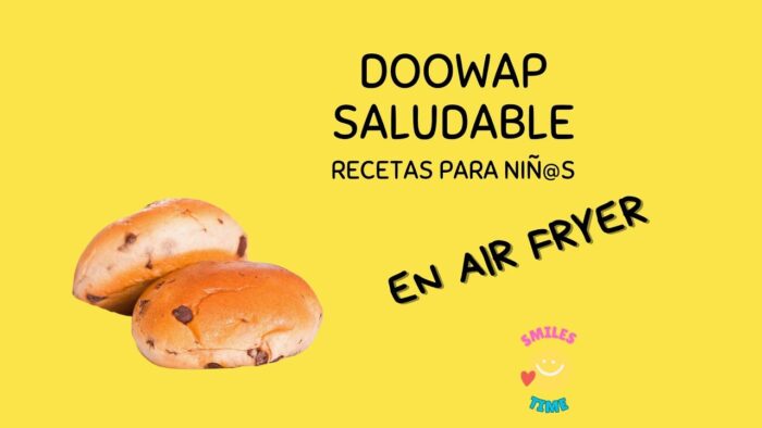 🍪Receta saludable para NIÑOS en AIR FRYER – ¡Muy fácil! ✨