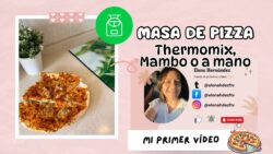 Recetas 👩🏼‍🍳 Thermomix-Mambo-A mano 🍕🍕 Masa de pizza 🍕🥤 Mi primer vídeo 😍😍🤩🤩🥰🥰❤️❤️
