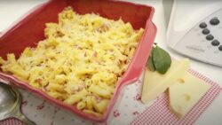 Recetas Thermomix ® TM31 – Macarrones a la Carbonara