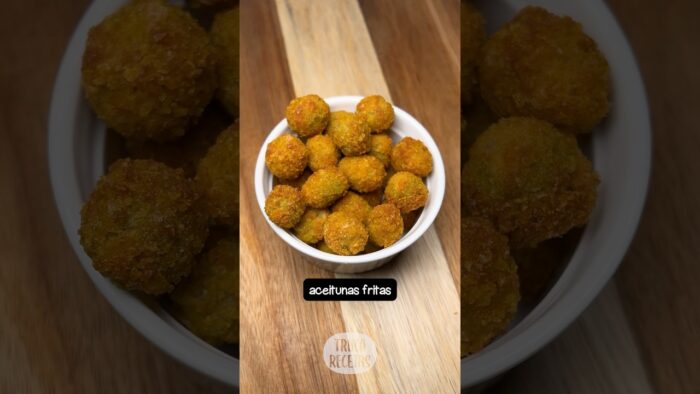 Recetas airfryer: 🫒 Aceitunas fritas 🔥 #recetasfaciles #airfryer