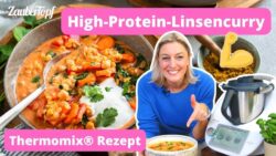 🍛 Schnelles Linsencurry mit Spinat & Kichererbsen – in nur 25 Min. 💪🏼 | Thermomix® Rezept