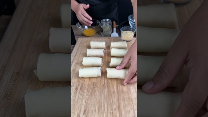 Si tienes masa de hojaldre y freidora en casa, haz esta receta ¡y te encantará!