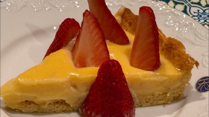 TARTA 🍰 DE CREMA PASTELERA Y FRESAS 🍓 CON THERMOMIX 6!!