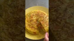 TORTILLA DE VERDURAS 🥰 en FREIDORA DE AIRE, muy sencilla y rápida Verdu🧡Ricas #airfryer #recetas