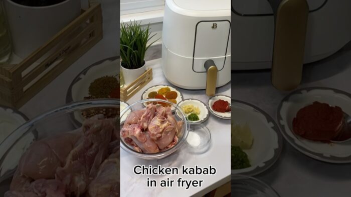 Tandoori chicken in air fryer  || air fryer recipe for iftari || Ramadan 🌙💫  #airfryerrecipes