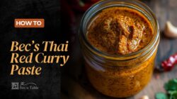 Thai RED Curry Paste (made in a Thermomix)