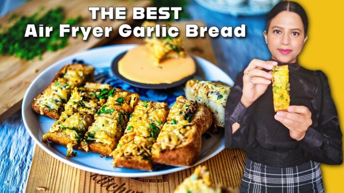 The SECRET to the CRISPIEST Garlic Bread EVER! 🍞️ Air Fryer Magic Revealed!