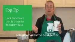 Turning Cream into Homemade Butter with Thermomix TM6