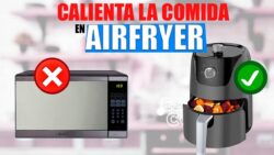 Usa tu #AIRFRYER como si fuera UN MICROONDAS | Calentar comida en FREIDORA | Esteban Cocina