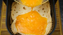 When I have tortilla and 3 eggs, I make a DELICIOUS Breakfast in Air Fryer with this Recipe!