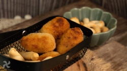 Croquetas de merluza y queso